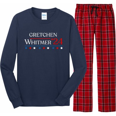 First President Whitmer 2024 Gretchen Whitmer 47 Vote Long Sleeve Pajama Set