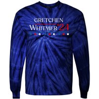 First President Whitmer 2024 Gretchen Whitmer 47 Vote Tie-Dye Long Sleeve Shirt