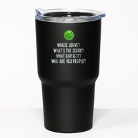 funny pickleball whose serve league pickleball team Tumbler