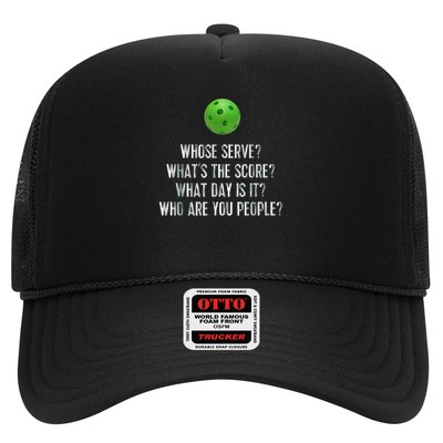 funny pickleball whose serve league pickleball team Trucker Hat