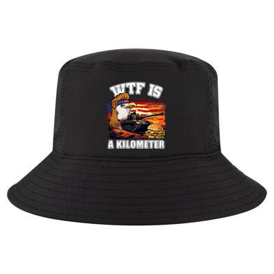 Funny Patriotic Wtf Is A Kilometer Cool Comfort Performance Bucket Hat