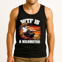 Funny Patriotic Wtf Is A Kilometer Tank Top