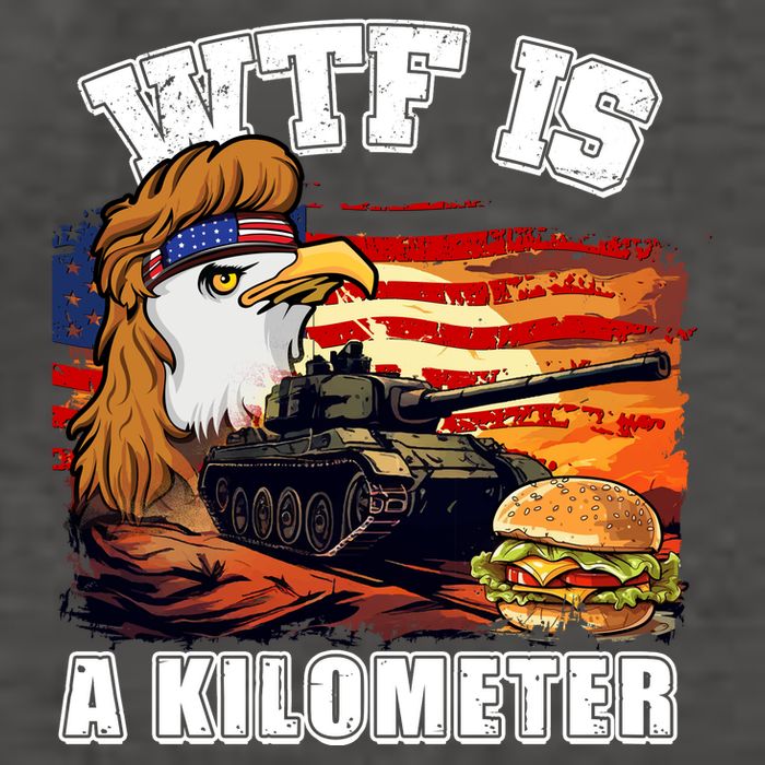 Funny Patriotic Wtf Is A Kilometer Vector Backpack