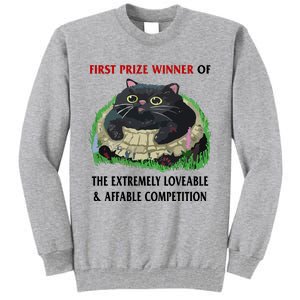 First Prize Winner Of The Extremely Loveable & Affable Competition Tall Sweatshirt