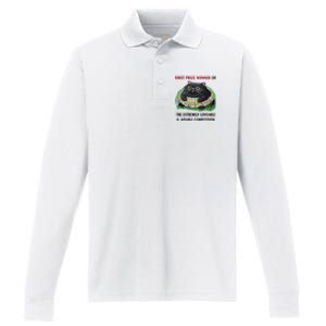 First Prize Winner Of The Extremely Loveable & Affable Competition Performance Long Sleeve Polo