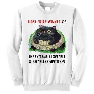 First Prize Winner Of The Extremely Loveable & Affable Competition Sweatshirt