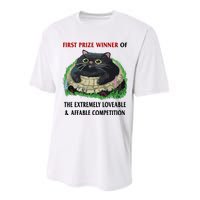 First Prize Winner Of The Extremely Loveable & Affable Competition Performance Sprint T-Shirt