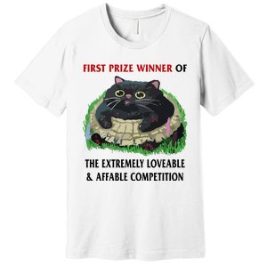 First Prize Winner Of The Extremely Loveable & Affable Competition Premium T-Shirt