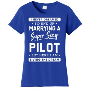 Funny Pilot Wife Gift Women's T-Shirt