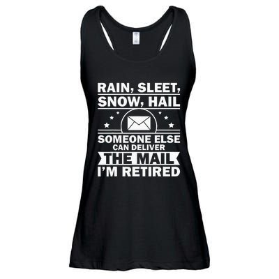 Funny Postal Worker Retirement Design For Mailman Ladies Essential Flowy Tank