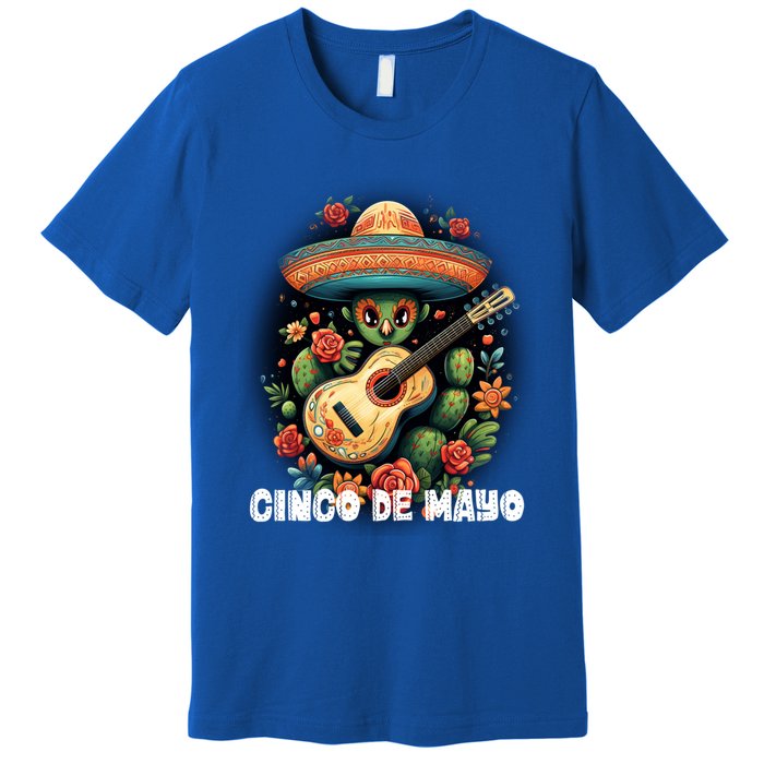 Funny Pembroke Welsh Dog Cinco De Mayo Mexican Party Cute Gift Premium T-Shirt