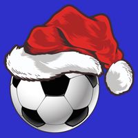 Football Player Xmas Gift Santa Hat Soccer Ball Christmas Gift Hoodie