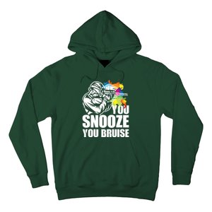 Funny Paintball You Snooze You Bruise Hoodie