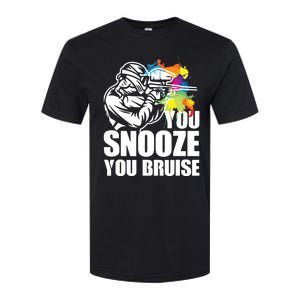 Funny Paintball You Snooze You Bruise Softstyle CVC T-Shirt