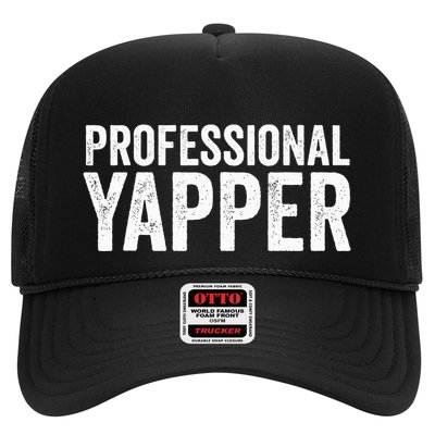 Funny Professional Yapper Quote Yapper Cool Gifts Dad Trucker Hat
