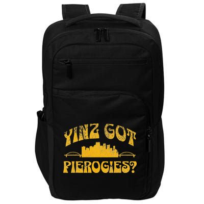 Funny Pittsburgh Yinz Yinzer 412 Steel City Pennsylvania Impact Tech Backpack