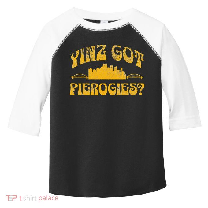 Funny Pittsburgh Yinz Yinzer 412 Steel City Pennsylvania Toddler Fine Jersey T-Shirt