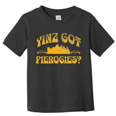 Funny Pittsburgh Yinz Yinzer 412 Steel City Pennsylvania Toddler T-Shirt
