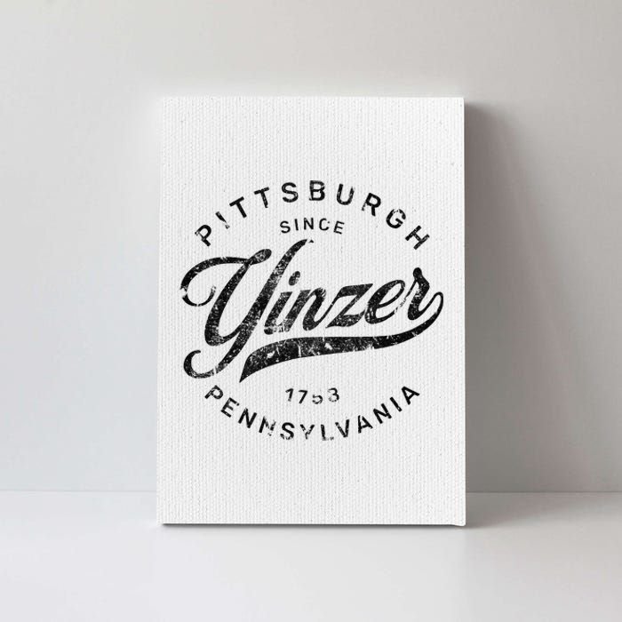 Funny Pittsburgh Yinzer Pennsylvania Sl City Home Yinz Canvas