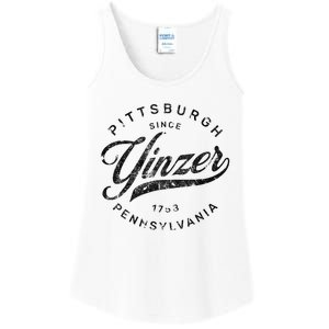 Funny Pittsburgh Yinzer Pennsylvania Sl City Home Yinz Ladies Essential Tank