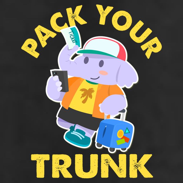 Funny Pack Your Trunk Elephant Cool Comfort Performance Bucket Hat