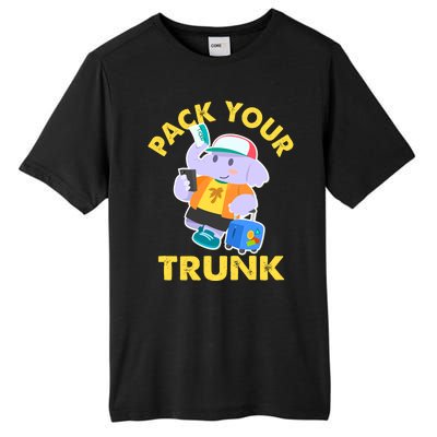 Funny Pack Your Trunk Elephant Tall Fusion ChromaSoft Performance T-Shirt