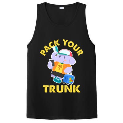 Funny Pack Your Trunk Elephant PosiCharge Competitor Tank