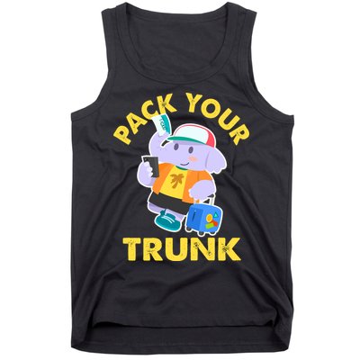 Funny Pack Your Trunk Elephant Tank Top