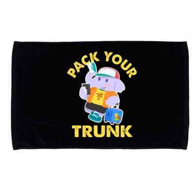 Funny Pack Your Trunk Elephant Microfiber Hand Towel