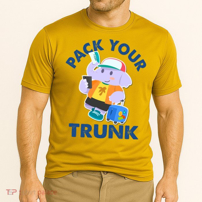 Funny Pack Your Trunk Elephant Performance Shirt