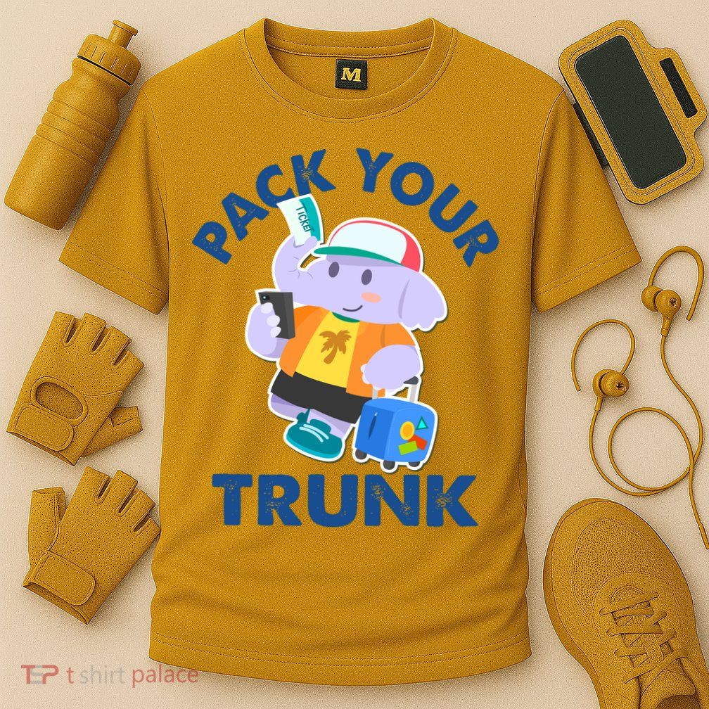 Funny Pack Your Trunk Elephant Performance Shirt