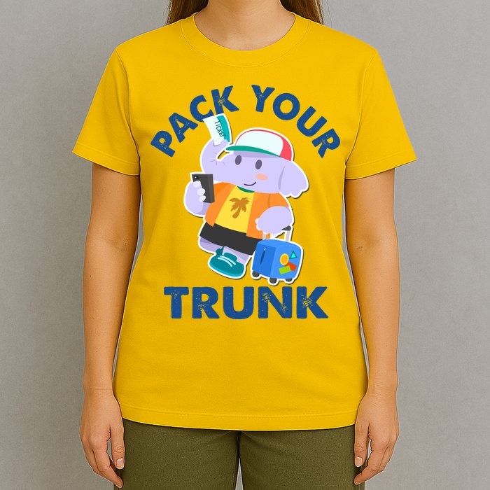 Funny Pack Your Trunk Elephant T-Shirt