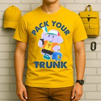 Funny Pack Your Trunk Elephant T-Shirt