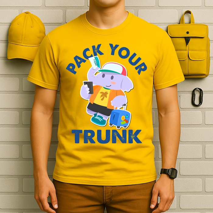 Funny Pack Your Trunk Elephant T-Shirt