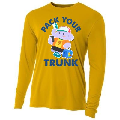 Funny Pack Your Trunk Elephant Cooling Performance Long Sleeve Crew