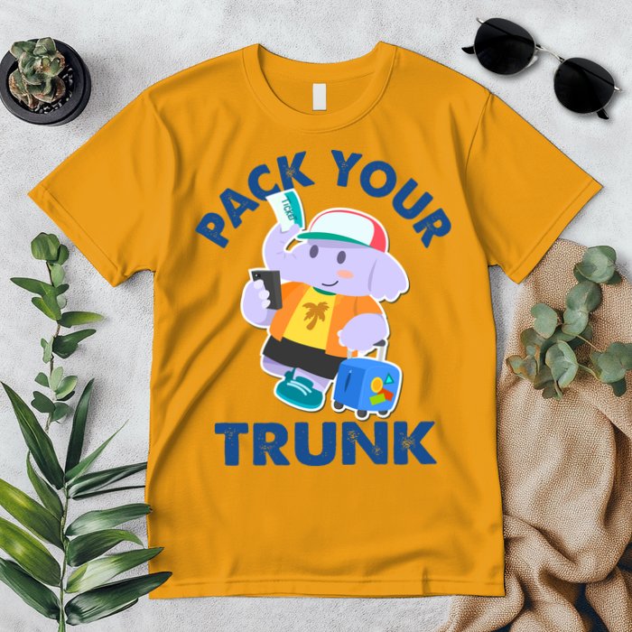 Funny Pack Your Trunk Elephant Premium T-Shirt