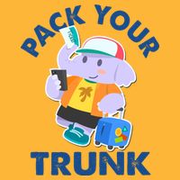 Funny Pack Your Trunk Elephant Baby Bodysuit