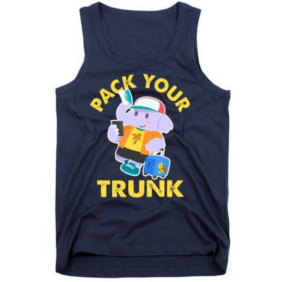 Funny Pack Your Trunk Elephant Tank Top