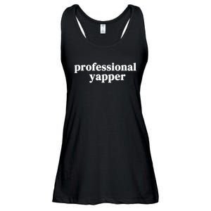 Funny Professional Yapper Certified Yapper Ladies Essential Flowy Tank