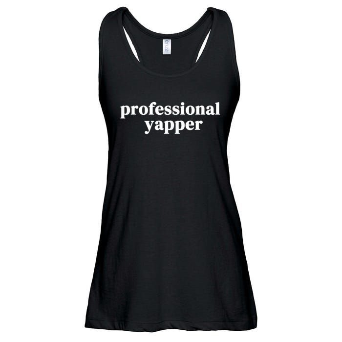 Funny Professional Yapper Certified Yapper Ladies Essential Flowy Tank