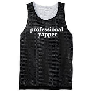 Funny Professional Yapper Certified Yapper Mesh Reversible Basketball Jersey Tank