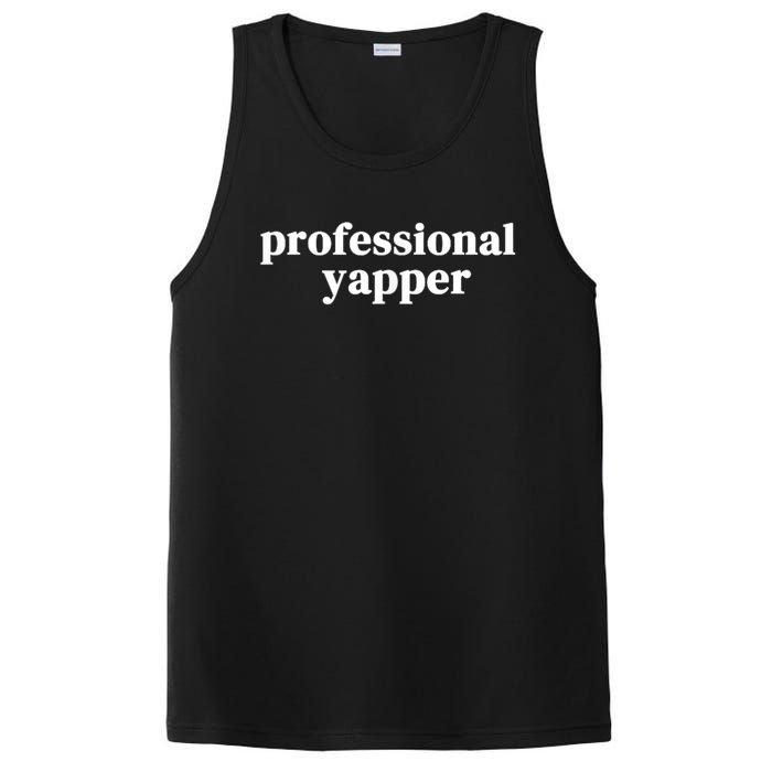 Funny Professional Yapper Certified Yapper PosiCharge Competitor Tank