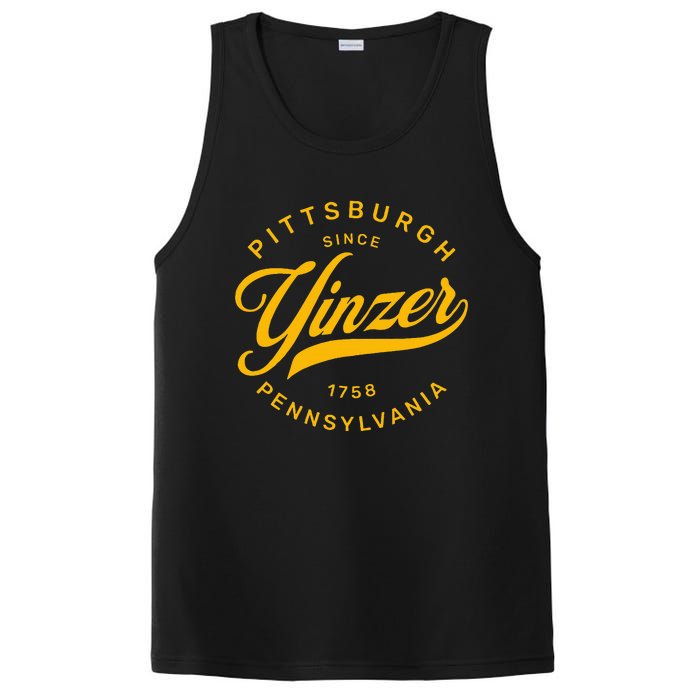 Funny Pittsburgh Yinzer Pennsylvania Steel City Yinz Home PosiCharge Competitor Tank