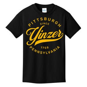 Funny Pittsburgh Yinzer Pennsylvania Steel City Yinz Home Kids T-Shirt