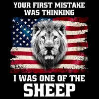 Freedom Patriot Your First Mistake Was Thinking I Was One Of The Sheep Backpack
