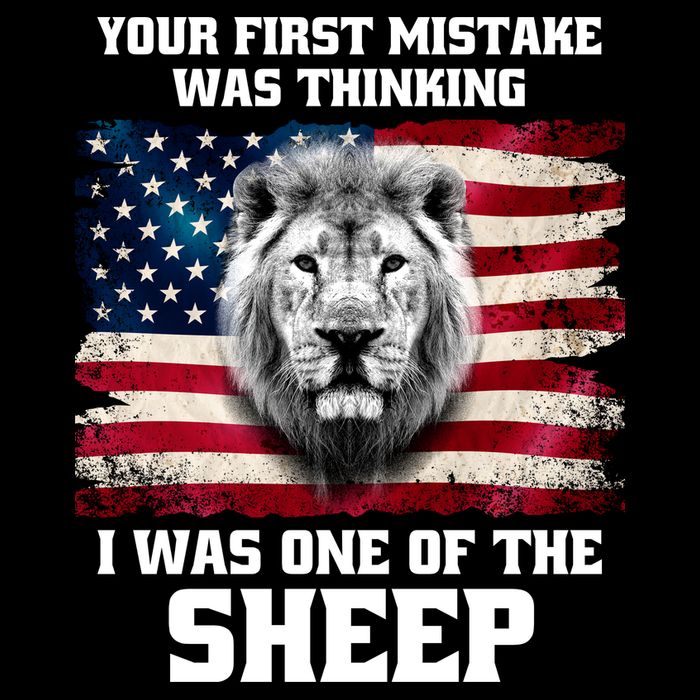 Freedom Patriot Your First Mistake Was Thinking I Was One Of The Sheep Backpack