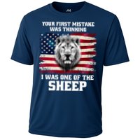 Freedom Patriot Your First Mistake Was Thinking I Was One Of The Sheep Performance Shirt