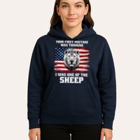 Freedom Patriot Your First Mistake Was Thinking I Was One Of The Sheep Hoodie