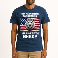 Freedom Patriot Your First Mistake Was Thinking I Was One Of The Sheep Tall T-Shirt