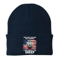 Freedom Patriot Your First Mistake Was Thinking I Was One Of The Sheep Beanie